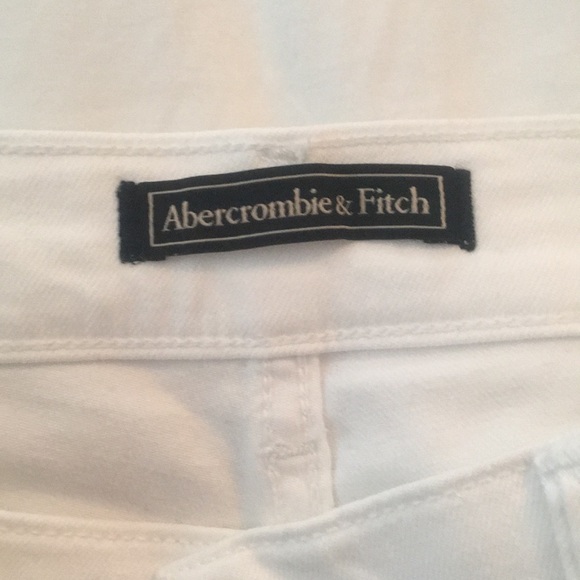 WHITE ABERCROMBIE JEAN SHORTS!! - Picture 2 of 3